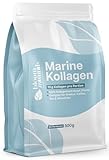 Marine Collagen Pulver - 500g - Hochdosiert & Geschmacksneutral, Fischkollagen,...