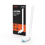 Tenda U2 AX300 Wi-Fi 6 WLAN Stick, USB Adapter für PC/Desktop/Laptop, 6dBi...
