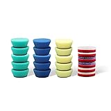 SPTA Mini Polierschwamm Sets, 21tlg 50mm Polierschwämme und Wolle Polierpads...