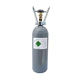 ich-zapfe.de CO2 Flasche 2kg für Zapfanlage und Aquarium - Aluminium...