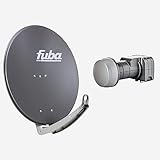 Fuba Digital Sat-Anlage 2 Teilnehmer | Satellitenschüssel Komplettset - Premium...