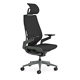 Steelcase Gesture Ergonomischer Bürostuhl mit 360° Armlehnen, 3D-Live Back...