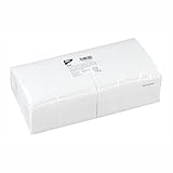 Papstar Servietten / Tissueservietten, weiß, (250 Stück), 33 x 33 cm, 2-lagig,...