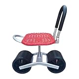 Gartensitz mit Rollen, rollbarer Gartensitz, 360 Grad drehbarer Gartensitz |...