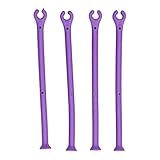 Tiiyee Silikon Stielglas Halter, 4 Stück Weinglashalter Stielgläser Schutz...