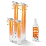 Olvy 4-in-1 Elektrischer Schuhtrockner Mit Uv Desinfektion – Trocknet 2 Paar...