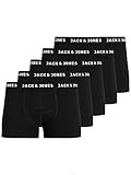 JACK & JONES Herren Boxershorts 5er Pack JACHuey Unterhose 12142342 Black S