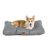 BEDSURE Hundekissen kleine Hunde waschbar - 76x50cm Hundebett wasserdicht M für...