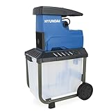 HYUNDAI Elektro-Gartenhäcksler GH28045E | 2.800W, max. 45 mm Aststärke | 60L...