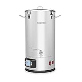 Klarstein Maischfest - Bierbrauset, Maischekessel, Bierbrauanlage mit 2 Stufen:...