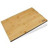 Tasty Bambus-Schneidebrett – 35,5x25x1,2cm – Ideal zum Schneiden von Brot,...