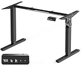 VOSATRON Höhenverstellbarer Schreibtisch Elektrisch Tischgestell mit Starken...