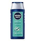 NIVEA MEN Fresh Anti Fett Shampoo (250 ml), Männer Shampoo mit Salbei für die...