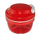 TUPPERWARE Turbo-Chef Zwiebelschneider Chef Speedy Boy rot 10124