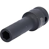 KS Tools 515.1109 1/2' Sechskant-Kraft-Stecknuss, lang, 9mm