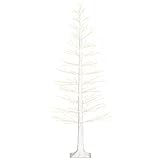 HOMCOM LED Lichterbaum Kunstbaum mit 810 LED, 180 cm Weihnachtsbaum,...