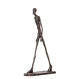 NILEEBUKER Giacometti's Walking Man Statue Berühmte abstrakte Skulptur...