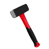 C&T Fäustel 1500g,Feustel-Hammer,Schwere Hammer,Sledgehammer, verstärkte...