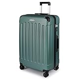 TAN.TOMI Hartschalenkoffer Trolley Koffer mit Rollen, Zahlenschloss,...