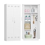 Sightlife Besenschrank Mehrzweckschrank Staubsaugerschrank Putzmittelschrank...