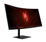 Acer Nitro XV345CURV3 Gaming Monitor 34 Zoll (86 cm Bildschirm) QHD, 180Hz...