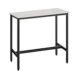 VASAGLE Bartisch, Küchentisch, Küchentresen, rechteckiger Stehtisch,...