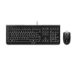 CHERRY DC 2000, Kabelgebundenes Tastatur-Maus-Set, Deutsches Layout (QWERTZ),...