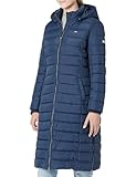 Tommy Jeans Damen Daunenmantel Basic Winter, Blau (Twilight Navy), M