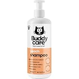 Buddycare Katzenshampoo für Katzen 500 ml Katzenshampoo mit Pfirsichduft zur...