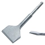 CCLIFE Fliesenmeißel SDS Plus Meißel, 30° angewinkelt 168x75mm, Leichtes...