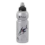 Fizzii Kinder- und Freizeittrinkflasche 600 ml (auslaufsicher bei Kohlensäure,...