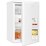 Exquisit Kühlschrank mit Gefrierfach, 109 Liter, kleiner Kühlschrank, 85 cm...
