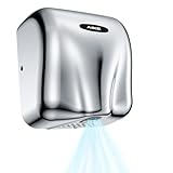 AIKE AK2801B Premium Händetrockner - elektrisch, aus poliertem Edelstahl mit...