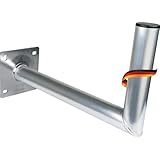 SCHWAIGER SAT Halterung Wand 45cm Satelliten Wandhalterung Satellitenschüssel...