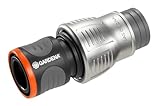 Gardena Premium Kunststoff Schlauchverbinder 19 mm (3/4 Zoll): Adapter für...