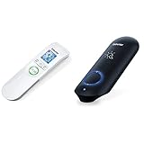 Beurer FT 95 Bluetooth, kontaktloses Infrarot-Fieberthermometer mit innovativer...