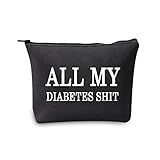 BNQL All My Diabetes Shit Bag Lustige Diabetiker Geschenke Diabetes Tragetasche...