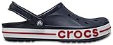 Crocs Unisex Adult Bayaband Clog, Navy/Pepper, 38/39 EU