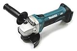 Makita DGA452Z Akku Winkelschleifer Solo 18V Li-ION - nur die Maschine, Blau,...