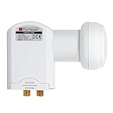 RED OPTICUM LTP 04H Twin LNB I Hitze- & kältebeständiger Digital-LNB 2-fach...