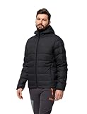 Jack Wolfskin Herren Ather Down Hoody M Rds Daunenjacke, Schwarz, XL EU