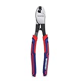 WORKPRO Kabelschere, Kabelschneider 210mm, Drahtschneider für Aluminium Kabel,...