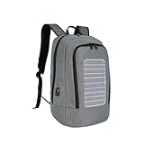QUXVUIS Rucksack Solarbetriebene Outdoor Umhängetasche, wasserdicht, große...