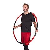 HOOPOMANIA Weight Hoop [1,5 kg] Hula Hoop Reifen zum Abnehmen Hulahoop für...