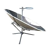 Bajie Tragbarer Solarkocher, 60 Zoll Durchmesser Camping Outdoor Solarkocher,...