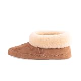 Shepherd of Sweden - Emmy Lammfell-Hausschuhe - Damen - 100% Echtes Lammfell -...