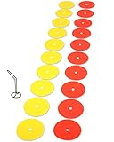 SPORTIKEL24 Markierscheiben 20er-Set – elastisch & bruchsicher, mit...