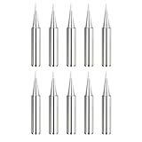 Ronoza 10 Stück Lötspitzen, Lötspitzen Reaktivator 900M-T-B 1,2mm, Lötkolben...