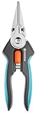Gardena GripCut: Ernteschere aus rostfreiem Edelstahl mit cleverer...