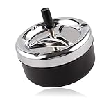 AMSNINK ﻿Aschenbecher Für Draussen, Moderner Aschenbecher Mit Deckel,...